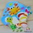 Puzzle lemn cu animale marine B2