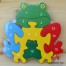 Puzzle lemn broasca M16