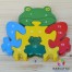 Puzzle lemn broasca M16