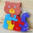 Puzzle lemn pisica M15