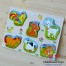 Puzzle din lemn 3D cu animale domestice