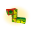 Set magnetic Magicube Animale de rau 3