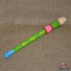 Fluier flaut colorat verde
