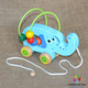Jucarie motrica lemn elefant