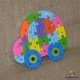 Puzzle lemn cu vehicul M7