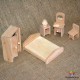 Mobilier lemn, dormitor M2