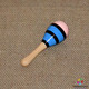 Maracas lemn mic albastru