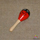 Maracas lemn mic buburuza