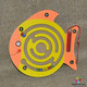Joc lemn, labirint cu creion magnetic