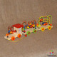 Tren lemn labirint cu bile