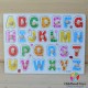 Puzzle incastru lemn literele alfabetului
