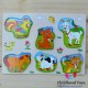 Puzzle din lemn 3D cu animale domestice