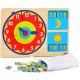 Ceas puzzle lemn GOKI 1