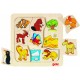 Puzzle lemn incastru Unde traiesc animalele 1